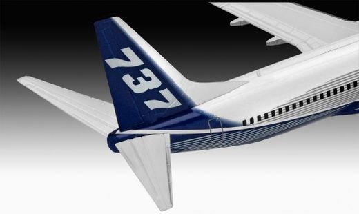 Maquette avion civil : Boeing 737-800 1/288 - Revell 03809