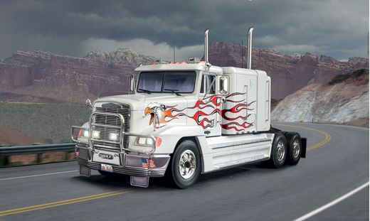 Maquette de camion : Freightliner FLD 120 Classic - 1/24 - Italeri 3925