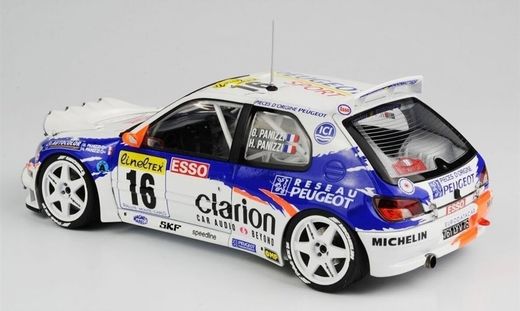 Maquette voiture : Peugeot 306 Maxi EVO2 1/24 - Beemax 24026