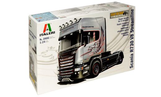 Maquette camion : Scania R730 Silver Griffin - 1:24 - Italeri 03906