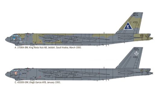 B-52G Stratofortress 1:72 - Italeri 1378