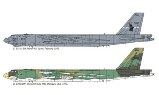 B-52G Stratofortress 1:72 - Italeri 1378