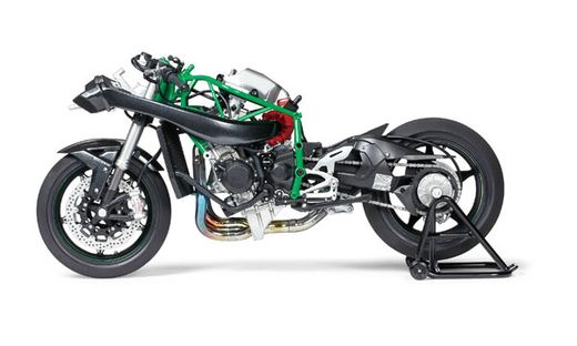 Maquette moto : Kawasaki Ninja H2R - 1/12 - Tamiya 14131