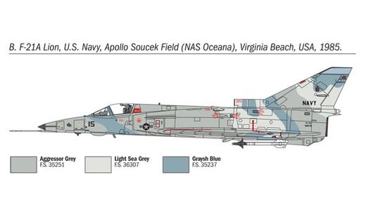 IAI Kfir C2/F‐21 Lion - Italeri 01397