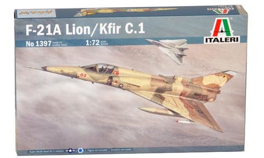 IAI Kfir C2/F‐21 Lion - Italeri 01397