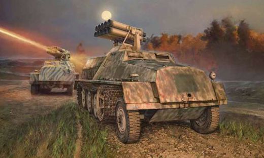 Maquette véhicule militaire : SWS Panzerwerfer 42 - 1:35 - Italeri 06562 6562