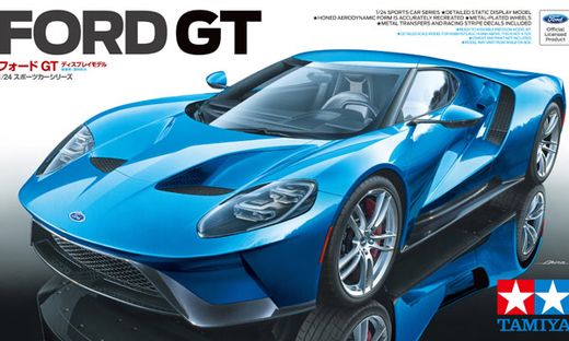 Maquette de voiture : Ford GT 2015 - 1/24 - Tamiya 24346