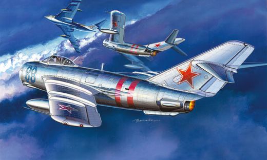 Maquette d'avion militaire : MiG-17 "Fresco" - 1/72 - Zvezda 07318 7318