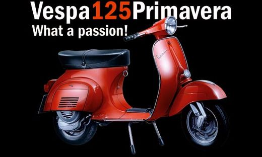 Maquette moto : Vespa 125 Primavera - 1/9 -  Italeri 04633 4633