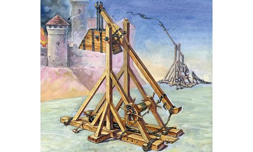 Maquette historique : Trébuchet médiéval - 1/72 - Zvezda 8516 08516 - france-maquette.fr