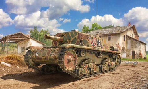 Maquette char : Semovente M42 da 75/18mm - 1/35 - Italeri 6569 06569