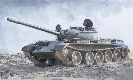 Maquette militaire : Char Moyen Soviétique T-55 - 1:72 - Italeri 07081 7081