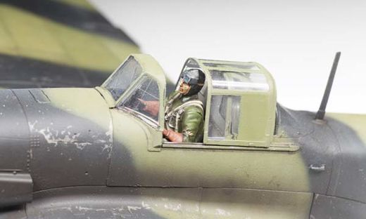 Maquette d'avion militaire : Il-2 Stourmovik Début de Production - 1/48 - Zvezda 04825