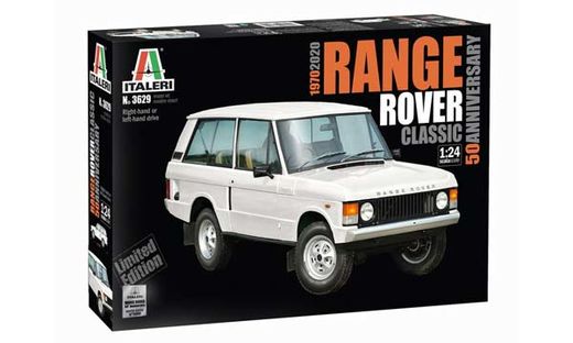 Maquette voiture : Range Rover Classic 50e anniversaire - 1/24 - Italeri 03629 3629