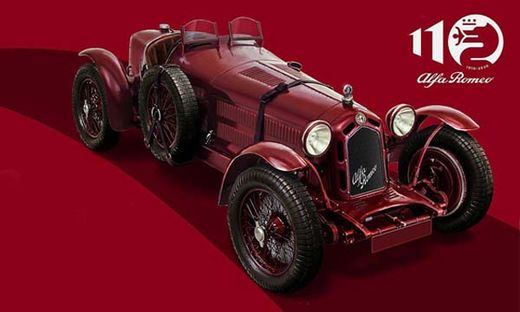 Maquette voiture de collection : Alfa Romeo 8C 2300 Roadster - 1:12 - Italeri 04708 4708