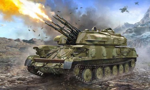 Maquette militaire : ZSU-23-4M Shilka - 1/35 - Zvezda 03635 3635