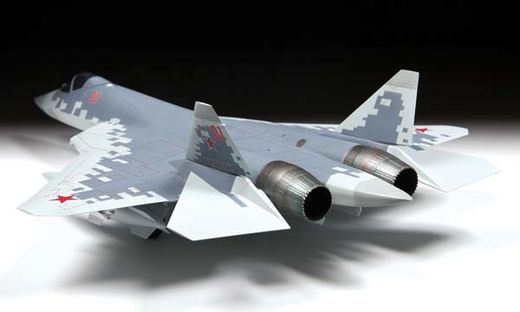 Maquette d'avion militaire : Sukhoï SU-57 Felon - 1/48 - Zvezda 04824 4824