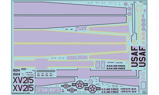 Maquette d'avion militaire : C-130H Hercules - 1/72 - Zvezda 07321 7321