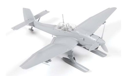 Maquette d'avion militaire : Ju87B-2/U4 avec Skis - 1/72 - Zvezda 07323