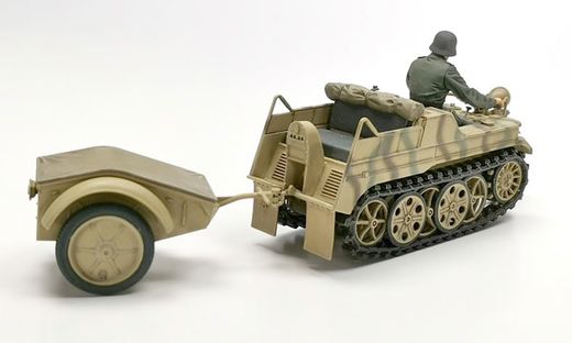 Maquette véhicule militaire léger : Sd.Kfz.2 Kettenkraftrad - 1:35 - Tamiya 35377