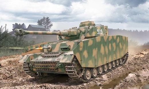 Maquette militaire : Panzer IV Ausf.H - 1/35 - Italeri 6578 06578