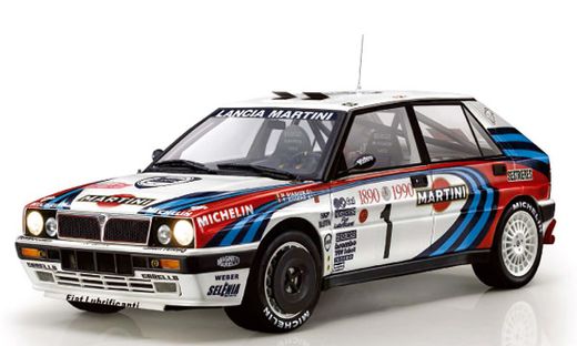 Maquette voiture de collection : Lancia Delta HF Integrale - 1:12 - Italeri 4709