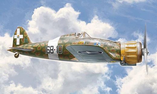 Maquette avion militaire : Macchi MC.200 Saetta ‐ 1:48 - Italeri 2815 02815