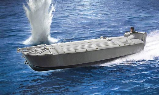 Maquette bateau militaire : MTM Barchino et équipage - 1:35 - Italeri 5623 05623