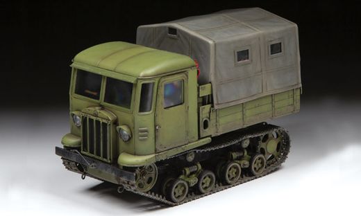 Maquette militaire : Tracteur d’Artillerie STZ‐5 - 1/35 - Zvezda 3663 03663