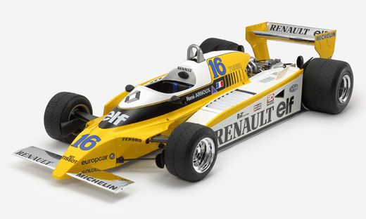 Maquette voiture de course : Renault RE 20 Turbo - 1/12 - Tamiya 12033