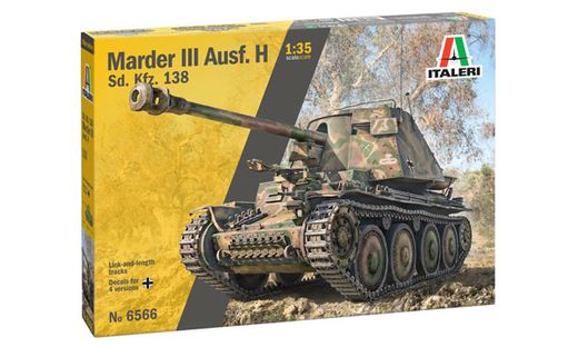 Maquette Marder III Ausf. H - 1/35 - Italeri 6566