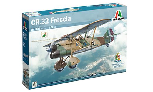 Maquette avion : CR.32 Freccia 1/72 - Italeri 1438