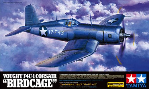 Maquette d'avion militaire : F4U-1 Corsair - 1:32 - Tamiya 60324