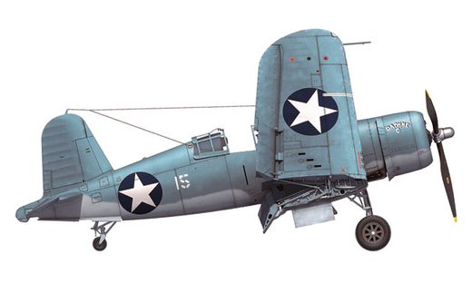 Maquette d'avion militaire : F4U-1 Corsair - 1:32 - Tamiya 60324