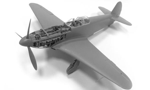 Maquette avion militaire : Yakovlev Yak3 - 1/48 - Zvezda 4814