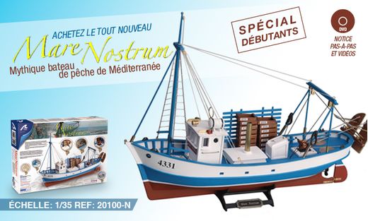 Mare Nostrum - maquette bois Artesania 20100