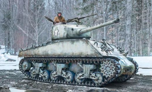 Maquette char militaire : Sherman M4A3 Wet 1/35 - Italeri 96440