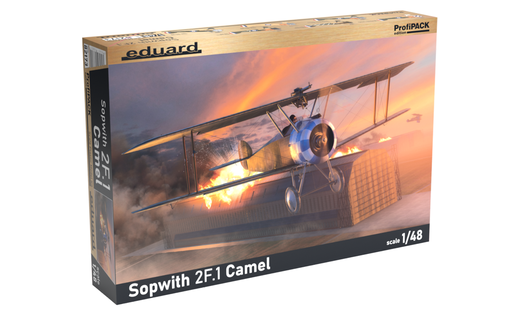 Maquette d'avion militaire : Sopwith 2F.1 Camel 1/48 - Eduard 82173