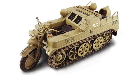 Maquette militaire : NSU HK 101Kettenkrad - 1:9 - Italeri 07404