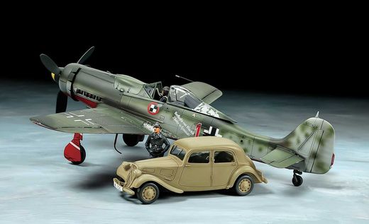 Maquettes militaires : Focke-Wulf Fw190 D-9 Jv44 1/48 - Tamiya 25213
