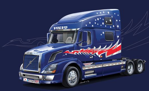Maquette camion : Volvo VN 780 - 1:24 - Italeri 03892