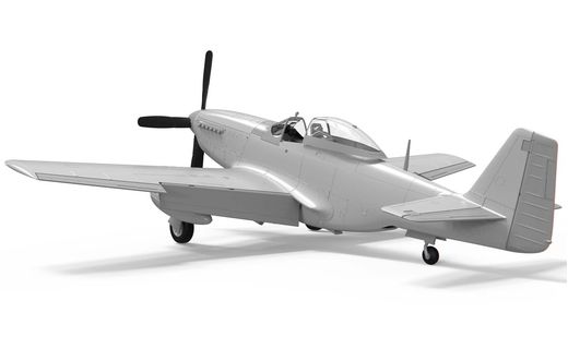 Maquette d'avion militaire : North American P-51D Mustang - 1/48 - Airfix 05138 5138