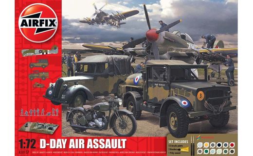 Maquettes militaires : Coffret cadeau D-day 75e anniversaire Air - 1:72 - Airfix 50157