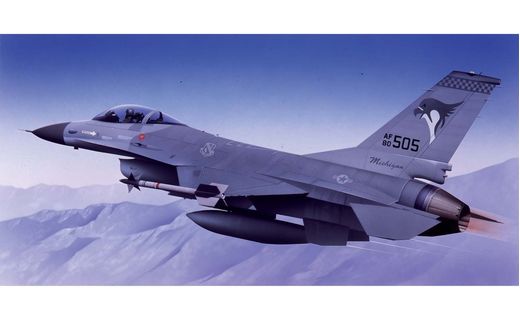 Maquettes avion : Lockheed Martin F-16A Fighting Falcon - 1:72 - Airfix 55312
