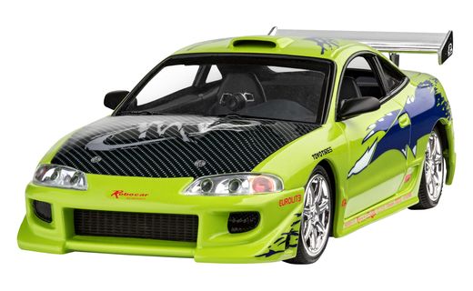 Maquette voiture : Fast & Furious Brian'S 1995 Mitsubishi Eclipse - 1:25 - Revell 07691 7691