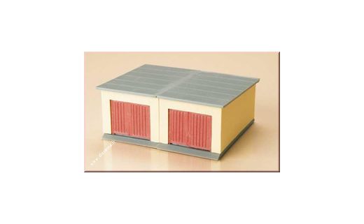 Maquette de garage miniature à construire 1:87 - Auhagen 12341