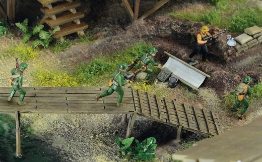 Diorama militaire : Guerre du Vietnam - 1/72 - Italeri 06184