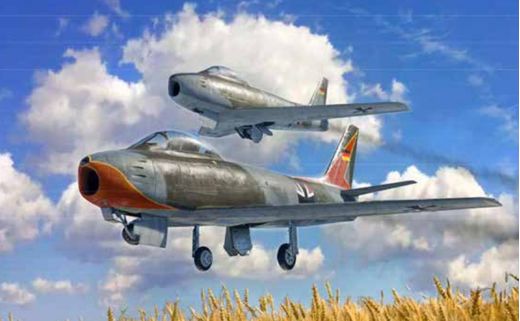 Maquette avion moderne : F-86E Sabre - 1:48 - Italeri 2799 02799 - france-maquette.fr