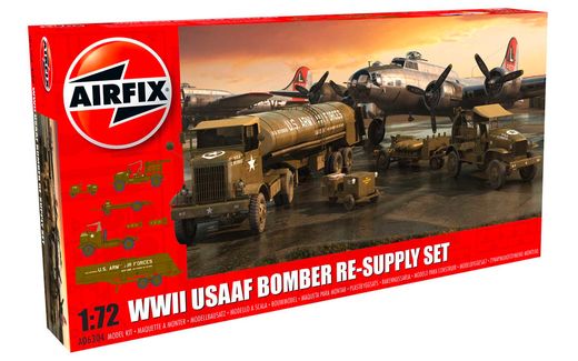Maquettes militaire : WWII USAAF 8th Air Force Bomber Resupply - 1:72 - Airfix 06304