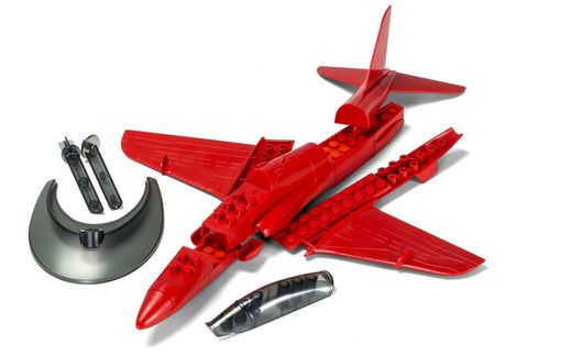 Quick Build - Maquette avion militaire : Red Arrows Hawk - Airfix J6018